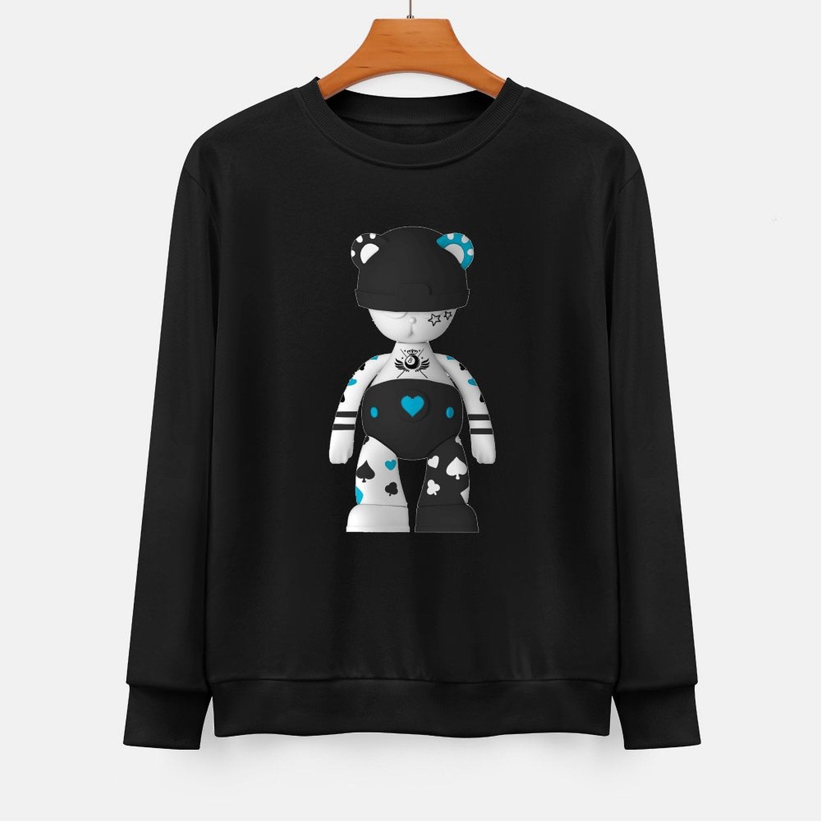 Long Sleeve With Front PatternNeat EasyStyle